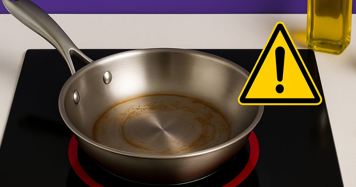Est-ce dangereux de cuisiner avec une poêle inox ?